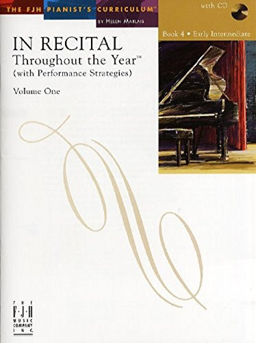 In Recital Throughout the Year  with Performance Strategies  Volume One  Book 4