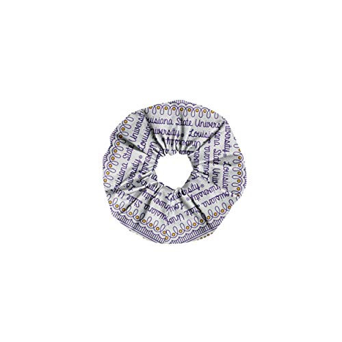 NCAA League Womens Lsu Tigers Spirit Scrunchie  One Size  Custom