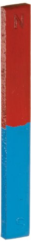 Ajax Scientific-MA240 Steel Rectangular Bar Magnet  100mm Length x 12mm Width x 5mm Thick  Pack of 2