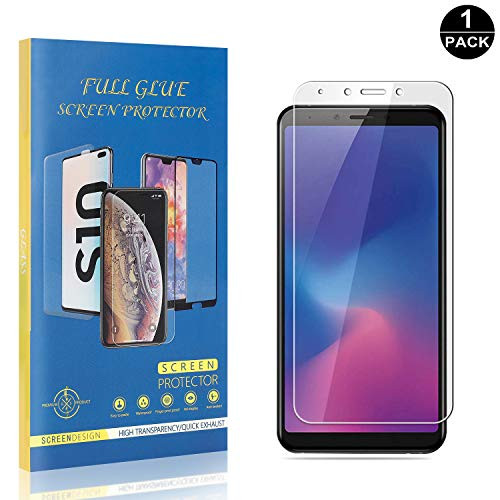Bear Village Screen Protector for Galaxy A6S  99% Clarity Tempered Glass Screen Protector Film for Samsung Galaxy A6S  Easy Installation  9H Hardness  1 Pack