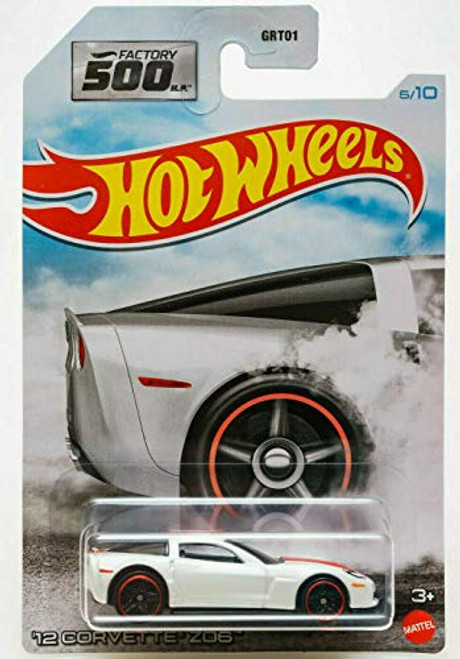 DieCast Hotwheels '12 Corvette Z06 White 5 10 - Factory 500 DieCast Hotwheels '12 Corvette Z06 White 5 10 - Factory 500
