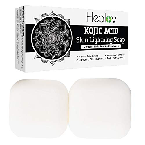 Kojic Acid Soap for Face and Body - All Natural Kojic Acid with Glutathione Skin Soap Bar - Kojic Face Soap for Even Tone Bright Complexion Glowing Skin - 5.6oz Kojic Acid Soap for All Skin Types Kojic Acid Soap for Face and Body - All Natural Kojic Acid with Glutathione Skin Soap Bar - Kojic Face Soap for Even Tone Bright Complexion Glowing Skin - 5.6oz Kojic Acid Soap for All Skin Types