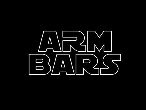 Makarios Arm Bars MKR Decal Vinyl Sticker Cars Trucks Vans Walls LaptopWhite5.5 x 2.6 inMKR1950 Makarios Arm Bars MKR Decal Vinyl Sticker Cars Trucks Vans Walls LaptopWhite5.5 x 2.6 inMKR1950