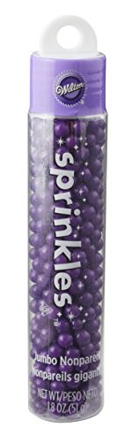 Wilton 710-9974 Hanging Skinny Purple Jumbo Nonpareils