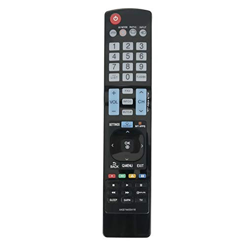 AKB74455416 Replaced Remote Control Work for LG TV 32LF5800 32LF5800UA 32LF5800-UA 32LF5800UB 32LF580B-UB 42LF5800 42LF5800UA 42LF5800-UA 50LF5800UB 50LF5800-UB 50LF6090 50LF6090UA