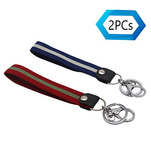 Stretchy Wrist Lanyard-2PCs Wrist Straps-Key Lanyard-Key Chains-Wristlet Lanyard-Wristlet Strap-Keychain Lanyard-Wrist Keychain