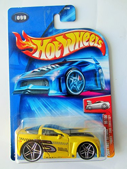 Mattel Hot Wheels 2004 First Editions - 'Tooned 2005 Corvette Mattel Hot Wheels 2004 First Editions - 'Tooned 2005 Corvette