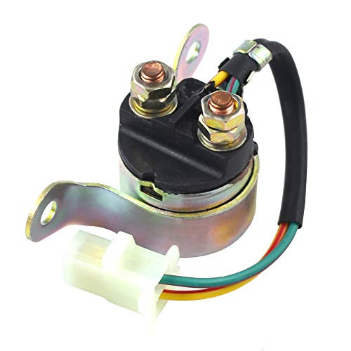 ZZOY Starter Solenoid Relay for Suzuki DR125 ET SE DR 125 1994-1996 Suzuki DR200 SE 1997-2007 Suzuki GS700 GS750 GS1100 VS700 VS750 Replace OEM 31800-15500