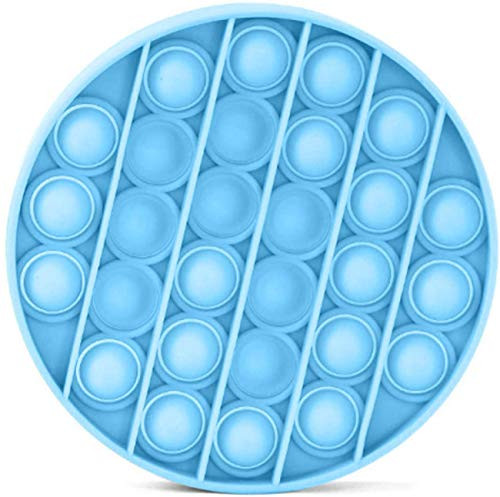 Push Pop Bubble Sensory Fidget Toys Push it Fidget Toys Special Needs Stress Reliever Anxiety Relief Squeeze Sensory Toy for Kids Adults Blue Push Pop Bubble Sensory Fidget Toys Push it Fidget Toys Special Needs Stress Reliever Anxiety Relief Squeeze Sensory Toy for Kids Adults Blue