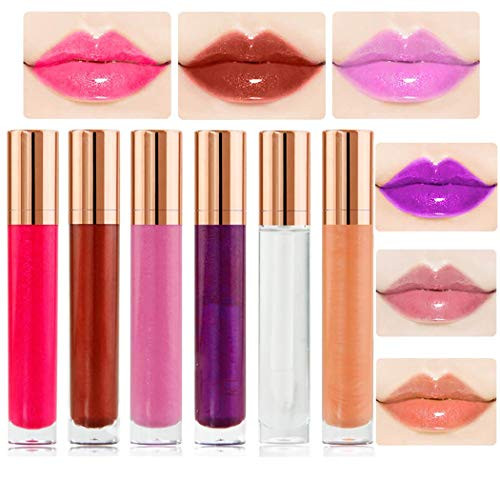 Kisshine Liquid Lipstick Moisturizing Lip Gloss Long-lasting Waterproof Lip Stick Moisturizing Liquid Lipstick Velvet Smooth Lipgloss for Women and Girls  Purple 04