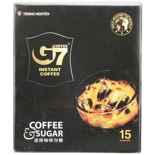 8.4oz Trung Nguyen G7 Instant Coffee 2 in 1 (15 Sachets), Pack of 1
