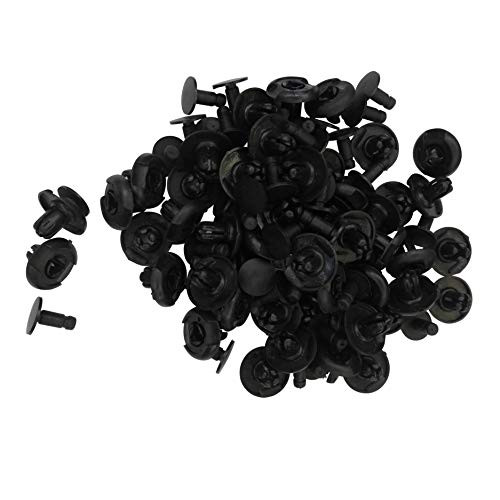 Mean Mug Auto 81514-6163A 50x Fender Liner Push Type Retainer Clips - Compatible with Honda Acura Civic - Replaces OEM 91501-S04-003 Mean Mug Auto 81514-6163A 50x Fender Liner Push Type Retainer Clips - Compatible with Honda Acura Civic - Replaces OEM 91501-S04-003
