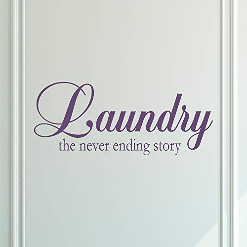 Laundry - The Never Ending Story-22x9-Purple