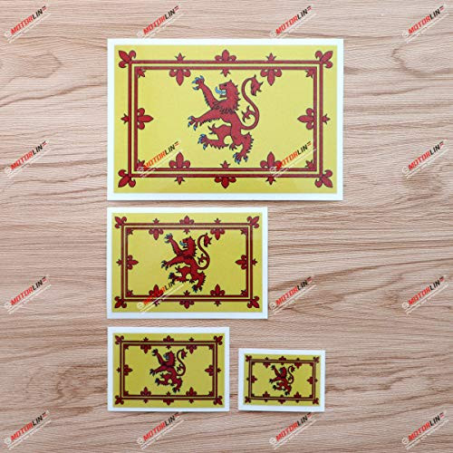 Scotland Scottish Royal Banner Lion Flag Decal Vinyl Sticker - 4 Pack Reflective 2 Inches 3 Inches 4 Inches 6 Inches - for Car Boat Laptop Cup Phone Scotland Scottish Royal Banner Lion Flag Decal Vinyl Sticker - 4 Pack Reflective 2 Inches 3 Inches 4 Inches 6 Inches - for Car Boat Laptop Cup Phone