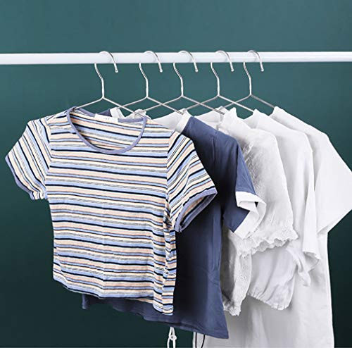 Metal Wire Hangers Clothes Hangers  6 Pack Coat Hangers Strong with Non Slip Grooves  Ultra Thin Metal Hangers Space Saving Clothing Hanger 16 Inch Metal Wire Hangers Clothes Hangers  6 Pack Coat Hangers Strong with Non Slip Grooves  Ultra Thin Metal Hangers Space Saving Clothing Hanger 16 Inch