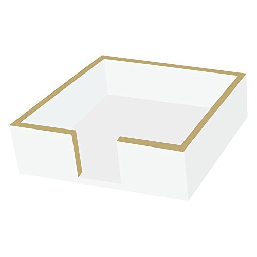 Paperproducts Design Holder Beverage Napkin Caddy  White