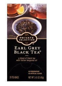 Private Selection Earl Grey Black Tea 1.4 oz  pack of 1