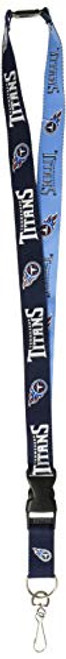 Pro Specialties Group NFL Tennessee Titans Two-Tone Lanyard Blue Navy One Size Pro Specialties Group NFL Tennessee Titans Two-Tone Lanyard Blue Navy One Size