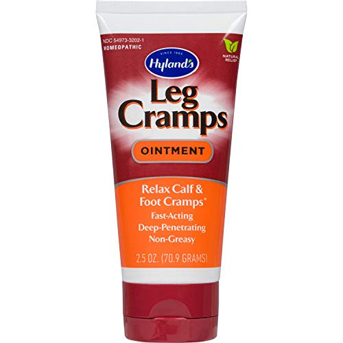 Arnica Gel Pain Relief  Leg Cramp Ointment by Hyland's  Natural Relief of Calf  Leg and Foot Cramp  2.5 oz