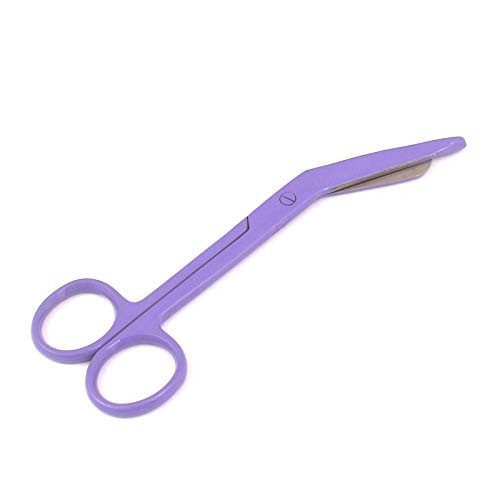 OdontoMed2011 Lister Bandage Scissors 5.5" Purple Color Stainless Steel 5 1 2" Bandage Shears