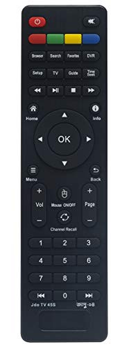 VINABTY Replaced Remote fit for Jadoo IPTV TV Box 4 5 4S 5S