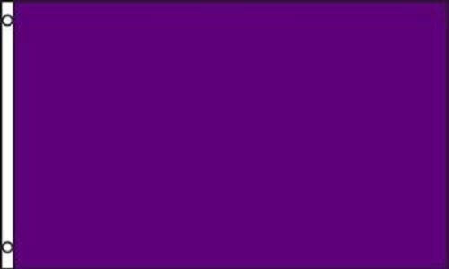 Trade Winds 3x5 Solid Plain Purple Flag 3'x5' House Banner Premium Fade Resistant