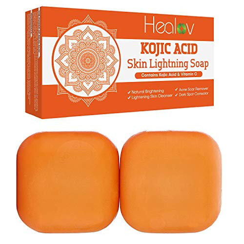 Kojic Acid Soap for Face and Body - All Natural Kojic Acid with Vitamin C Skin Soap Bar - Kojic Face Soap for Even Tone Bright Complexion Glowing Skin - 5.6oz Kojic Acid Soap for All Skin Types Kojic Acid Soap for Face and Body - All Natural Kojic Acid with Vitamin C Skin Soap Bar - Kojic Face Soap for Even Tone Bright Complexion Glowing Skin - 5.6oz Kojic Acid Soap for All Skin Types