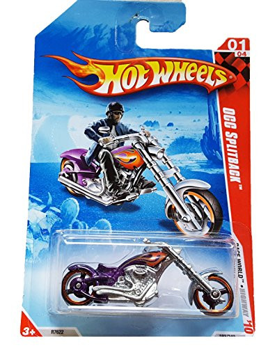 Mattel Hot Wheels - 2010 Race World Highway - OCC Splitback  Purple