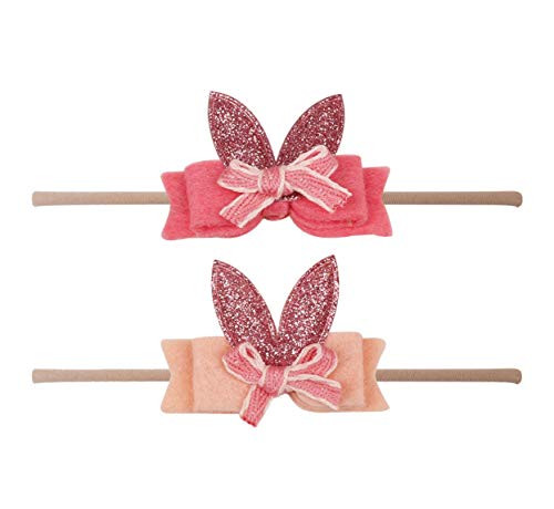 Baby Easter Nylon Headband Bunny Ear Hairband Girls Rabbit Ears Hair Band Bow JHE19 2 Pcs Set Baby Easter Nylon Headband Bunny Ear Hairband Girls Rabbit Ears Hair Band Bow JHE19 2 Pcs Set