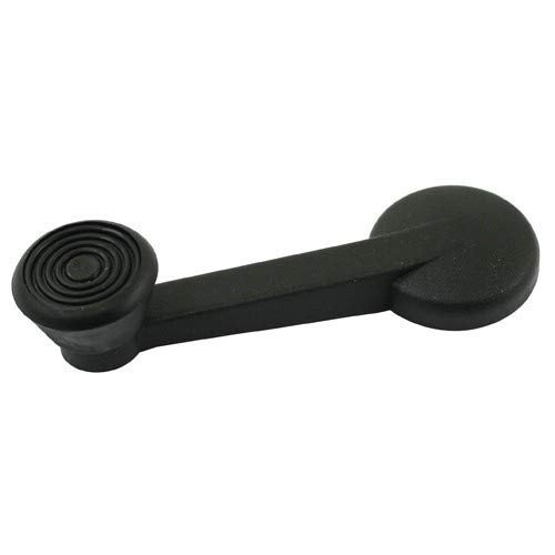 Appletree Automotive Window Crank  for Beetle 68-74  Bus 70-74  Black  Each Compatible with VW  and  Dune Buggy