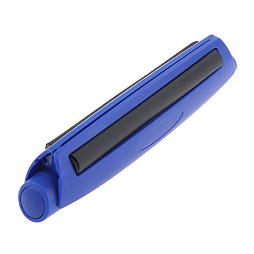 Blue Manual Tobacco Roller Maker for 110mm 4.33inch Rolling Papers Plastic Tobacco Injector Machines