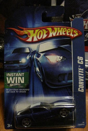 Hot Wheels 2006-154 Corvette C6 BLUE PR5