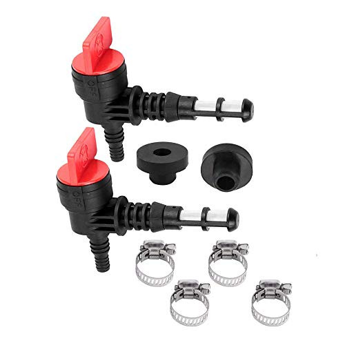 ARJ 192980GS Fuel Shut Off Valve Fuel Tank Bushing for Briggs  and  Stratton 78299GS 80270GS Craftsman Snapper Portable Generator Pressure Washer Fuel Valve Service Kit