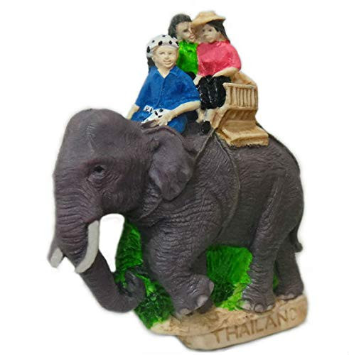 Resin Fridge Magnet  Elephant Thailand Souvenir