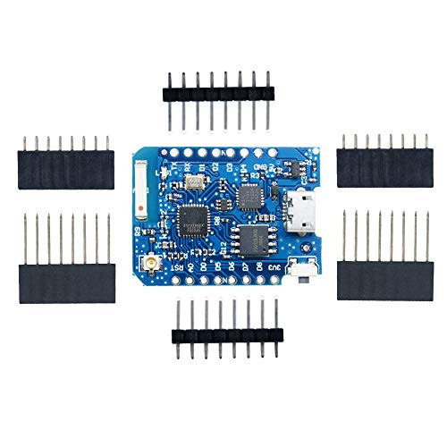 Aideepen D1 PRO Development Board ESP8266 CP2104 16M Bytes External Antenna Connector ESP8266 WiFi IoT Board for WeMos  Renewed