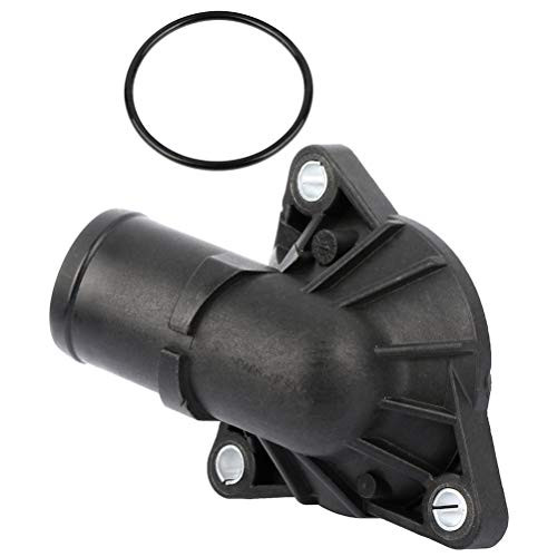 LUJUNTEC Coolant Thermostat Fit for Ford Explorer 2002-2010 for Ford Explorer Sport Trac 2007-2010 for Mercury Mountaineer 2002-2010 Engine Water Inlet Replaces 6L2Z8592FA