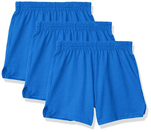 Soffe Girls' Authentic Cheer Short  Royal  Large  1-Pack