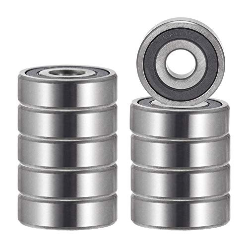 BELLA BAYS 10 pcs 6200-2RS Double Rubber Sealed Ball Bearings 10x30x9mm Lubricated Chrome Steel Deep Groove Ball Bearings BELLA BAYS 10 pcs 6200-2RS Double Rubber Sealed Ball Bearings 10x30x9mm Lubricated Chrome Steel Deep Groove Ball Bearings