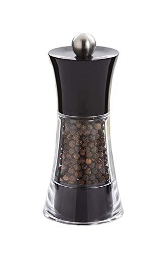 Trudeau Maison 5 inch Black Pepper Mill with Ceramic Grinder