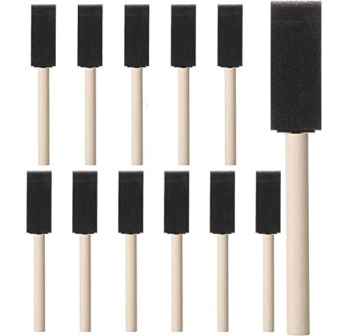 Foam Paint Brushes 12pcs 1 Inch Sponge Brushes Sponge Paint Brush Foam Brushes for Painting Foam Brushes for Staining Paint Sponges Foam Sponge Brush Foam Paint Brushes 12pcs 1 Inch Sponge Brushes Sponge Paint Brush Foam Brushes for Painting Foam Brushes for Staining Paint Sponges Foam Sponge Brush