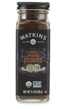 Watkins Gourmet Organic Spice Jar  Ground Cloves  2.4 Ounce