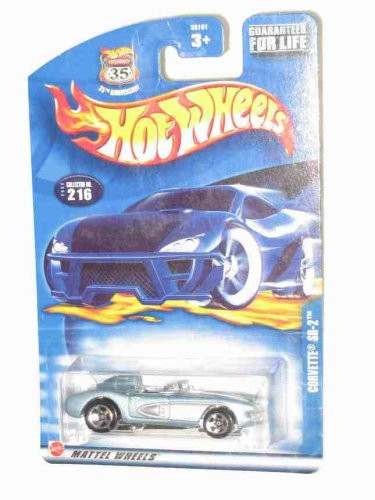 Hot Wheels 2002 Corvette SR-2 Blue Card 216