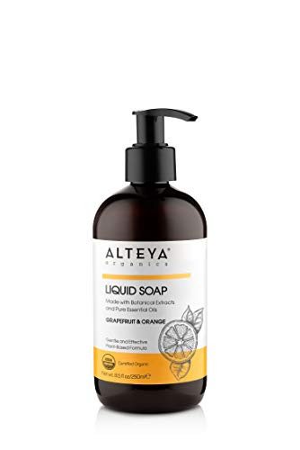 Alteya Organic Liquid Soap Grapefruit  and  Orange 8.5 Fl. Oz NEW