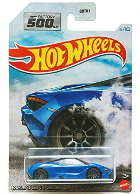 DieCast Hotwheels McLaren 720s Blue 9 10 - Factory 500 DieCast Hotwheels McLaren 720s Blue 9 10 - Factory 500
