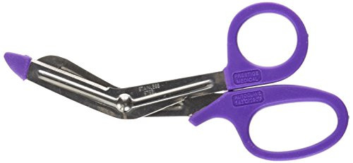 Prestige Medical Bulk 5.5 Inch Stylemate Utility Scissor  Purple  2.5 Ounce