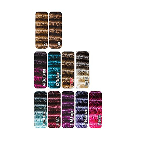 RastAfri Jamaican Curl Crochet Braid Hair  9 Colors Available   T1B F.Purple