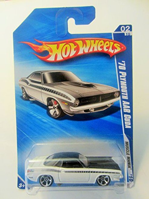 Hot Wheels 2010 Muscle Mania 02 of 10 '70 Plymouth AAR Cuda 080 240