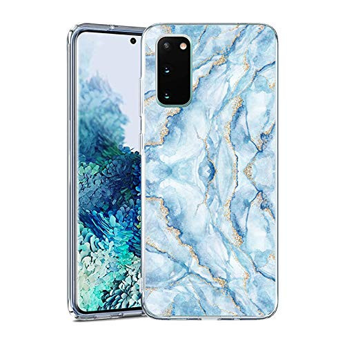 for Samsung Galaxy S20 FE 5G Case 6.5 Galaxy S20 FE Case wallet Marble Clear Pattern Transparent Transparent Soft Silicone Cover Ultra-Thin Protective TPU Cover for Samsung S20 FE Case-16