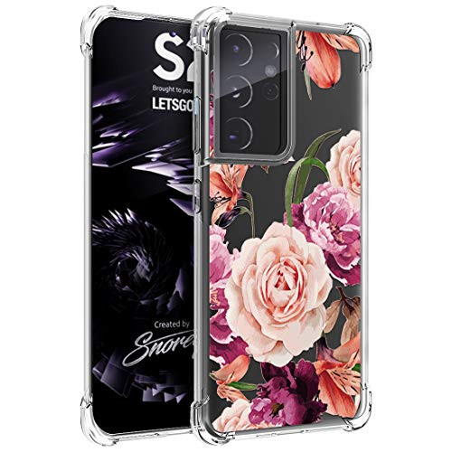 Osophter for Galaxy S21 Ultra Case Samsung S21 Ultra Case Flower Floral for Girls Women Shock-Absorption Flexible TPU Rubber Phone Cover for Samsung Galaxy S21 Ultra 5G Purple Flower Osophter for Galaxy S21 Ultra Case Samsung S21 Ultra Case Flower Floral for Girls Women Shock-Absorption Flexible TPU Rubber Phone Cover for Samsung Galaxy S21 Ultra 5G Purple Flower