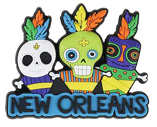 New Orleans Voodoo Doll Souvenir Refrigerator Magnet